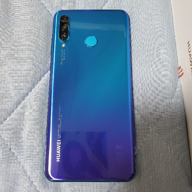 Huawei P30 lite SIMフリー ピーコックブルー