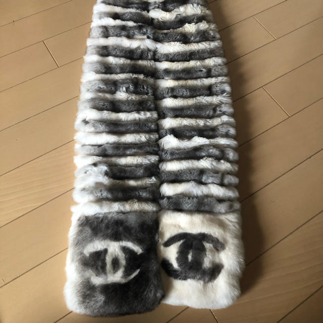 買得 CHANEL オリラグ CHANEL ファー ファー マフラー 美品 美品