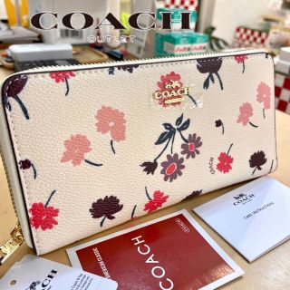 コーチ(COACH)のプレゼントにも❤️新品コーチ正規品ラウンドファスナー長財布(財布)