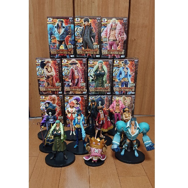 送料込み ワンピース フィギュア まとめ売り 15周年 DXF 全11種類