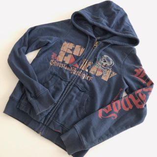 エドハーディー(Ed Hardy)のエドハーディ　パーカー　☆ レディース xs edhardy　トップス(パーカー)