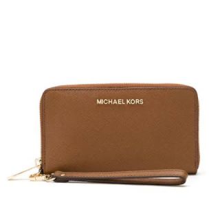 マイケルコース(Michael Kors)の【新品未使用】MICHAEL KORS レディース長財布　ブラウン(財布)