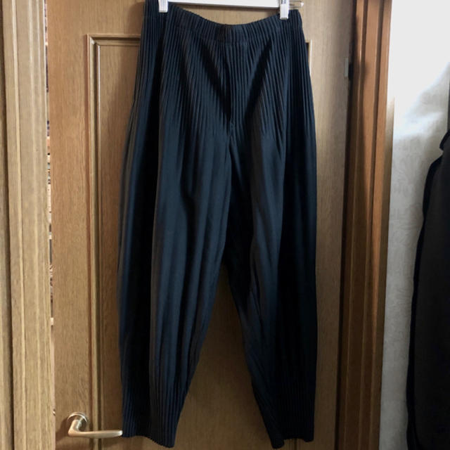 新品本物】 issey - MIYAKE ISSEY miyake プリーツパンツ plisse homme