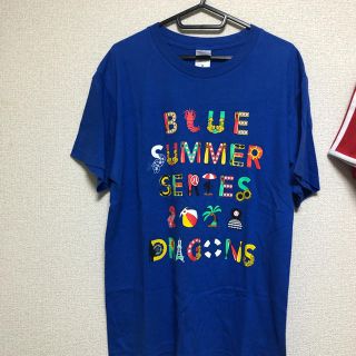 チュウニチドラゴンズ(中日ドラゴンズ)の中日ドラゴンズ　Ｔシャツ　ブルーサマーシリーズ2018(応援グッズ)