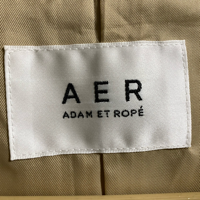 Adam et Rope'(アダムエロぺ)のアダムエロペ＊ノーカラーチェスターコート レディースのジャケット/アウター(チェスターコート)の商品写真