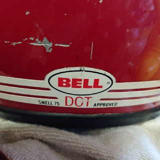 BELL - Bell moto3 ビンテージ ヘルメット リペア済SNELL75 ベルモト3