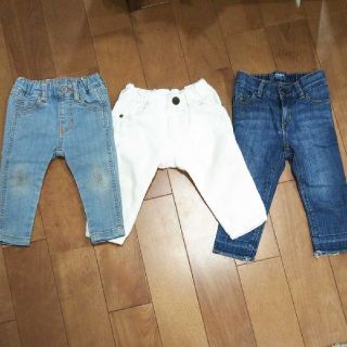 ブリーズ(BREEZE)のデニムパンツ 80 ３着(パンツ)