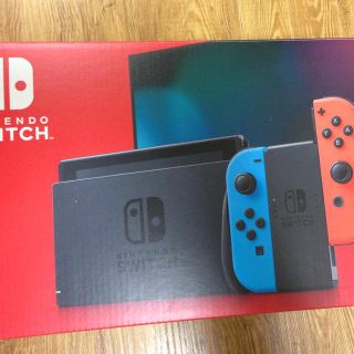 ニンテンドウ(任天堂)の【美品】Nintendo Switch ニンテンドースイッチ 新モデル(家庭用ゲーム機本体)