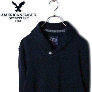 アメリカンイーグル(American Eagle)のアメリカンイーグル 碇ボタン ショールカラー カット ソー(Tシャツ/カットソー(七分/長袖))