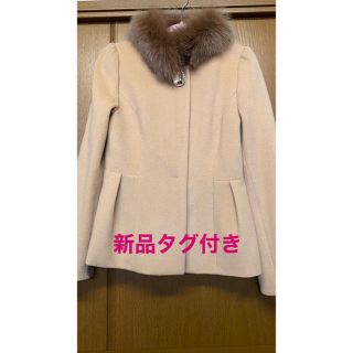 ジャスグリッティー(JUSGLITTY)の【値下げ可能】JUSGLITY ファー付きショートコート(毛皮/ファーコート)