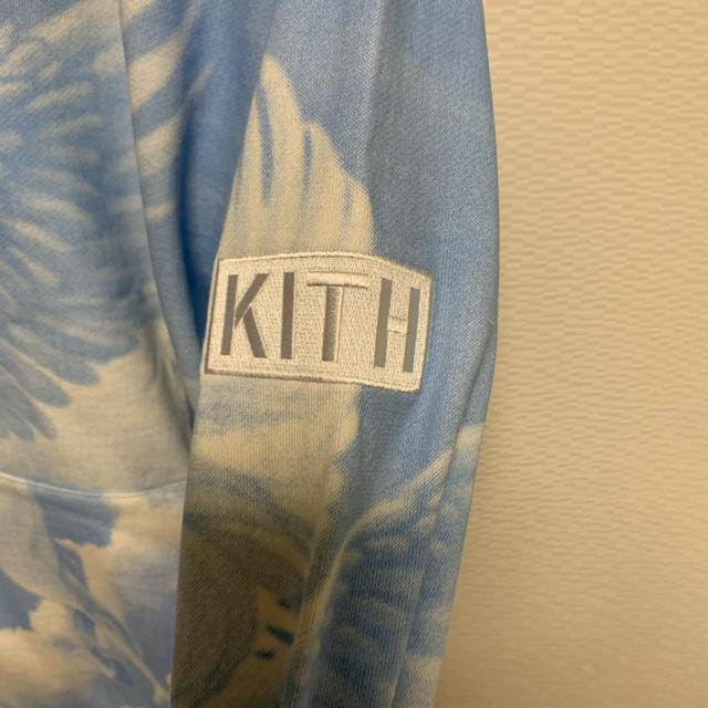 ハーフジップkith ハーフジップ パーカー グレー L 新品未使用