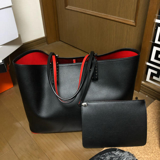 超美品 Christian Louboutin kabiker トートバッグ