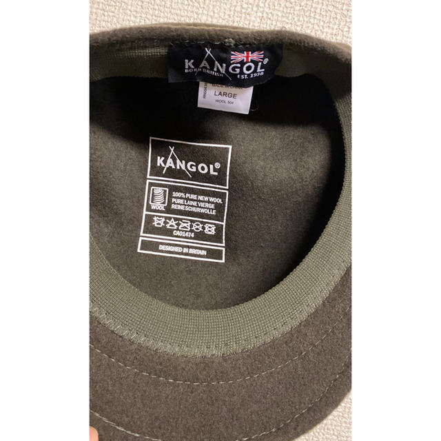 KANGOL(カンゴール)のKANGOL ハンチング　ベレー帽 メンズの帽子(ハンチング/ベレー帽)の商品写真