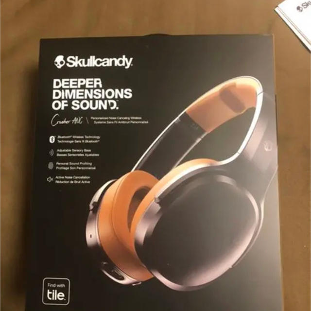 オーディオ機器SKULLCANDY CRUSHER ANC BLACK/TAN