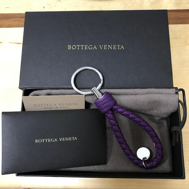 Bottega Veneta(ボッテガヴェネタ)のボッテガヴェネタキーリング レディースのファッション小物(キーホルダー)の商品写真