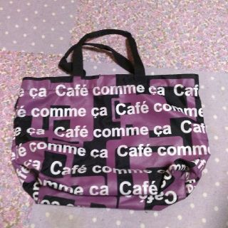 コムサイズム(COMME CA ISM)の値下げ💴⤵️中‼️中古カフェコムサバッグ・おまけ付き(トートバッグ)