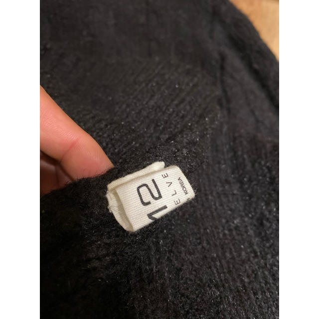dholic(ディーホリック)の韓国　ディーホリック　タートルネック　ブラック メンズのトップス(ニット/セーター)の商品写真