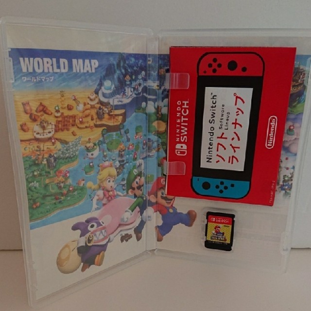 Nintendo Switch(ニンテンドースイッチ)の任天堂スイッチ　マリオUデラックス エンタメ/ホビーのゲームソフト/ゲーム機本体(携帯用ゲームソフト)の商品写真