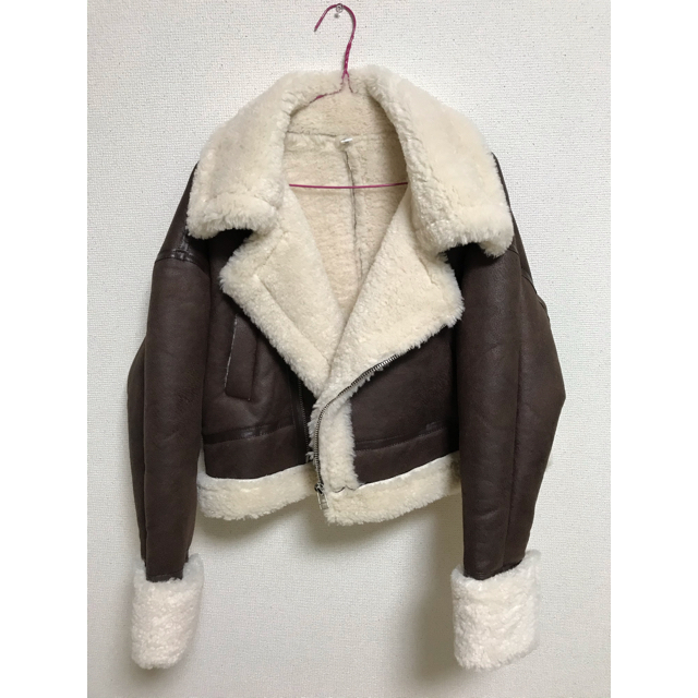 ZARA(ザラ)のy's closet ボアムートンコート レディースのジャケット/アウター(ムートンコート)の商品写真