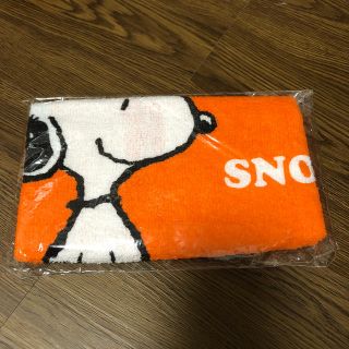 SNOOPY フェイスタオル(タオル/バス用品)