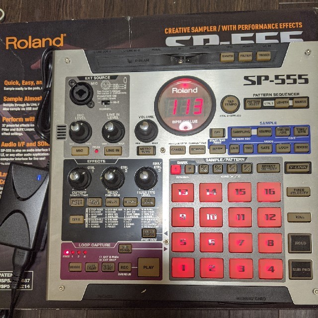 Roland SP-555 ローランドサンプラー