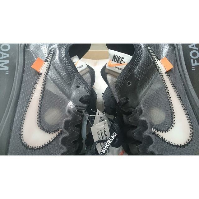 オフホワイトズームフライoff-White NIKE ZOOM FLY黒タグ国内 2