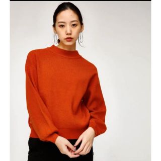 マウジー(moussy)のmoussy  VOLUME SLEEVE M／N ニット(ニット/セーター)