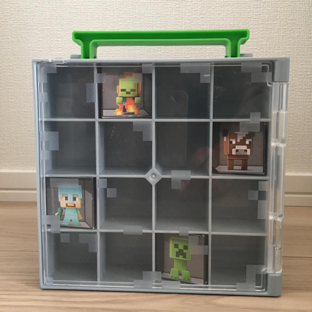 任天堂(ニンテンドウ)のマインクラフト　Minecraft ミニフィギュアケース エンタメ/ホビーのフィギュア(ゲームキャラクター)の商品写真