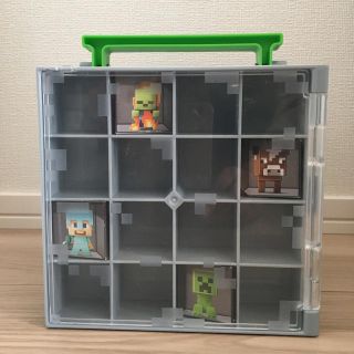 ニンテンドウ(任天堂)のマインクラフト　Minecraft ミニフィギュアケース(ゲームキャラクター)