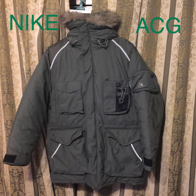 NIKE ACG ダウンジャケット 90s  刺繍ロゴ