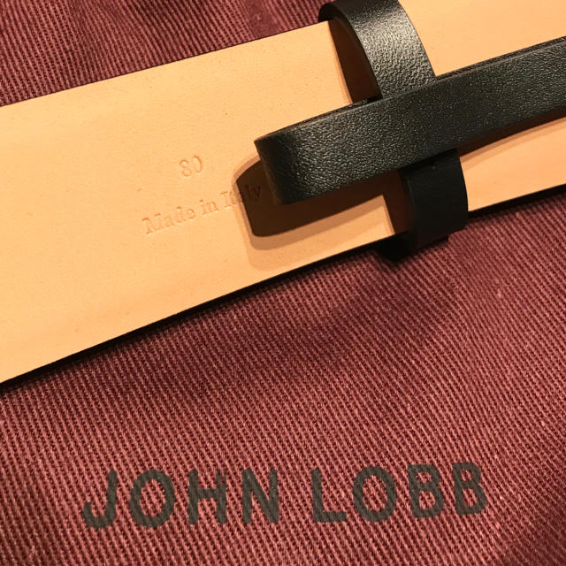 【新品未使用】John Lobb ジョンロブ 革ベルト(80cm )