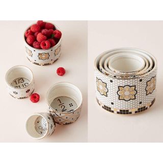 アンソロポロジー(Anthropologie)の専用商品♡メジャーカップ4つセットとソープディッシュ(食器)