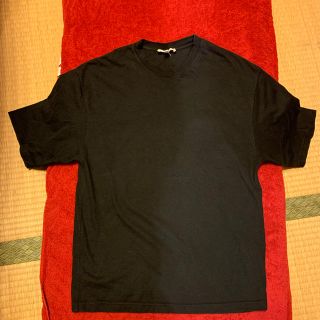 ハイク(HYKE)のHYKE  無地Tシャツ黒(Tシャツ/カットソー(半袖/袖なし))