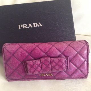 プラダ(PRADA)の週末値下げ❗️プラダソフトレザー財布(財布)