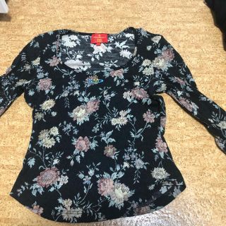 ヴィヴィアンウエストウッド(Vivienne Westwood)のVivienne Westwood 花柄 ロンT(Tシャツ(長袖/七分))