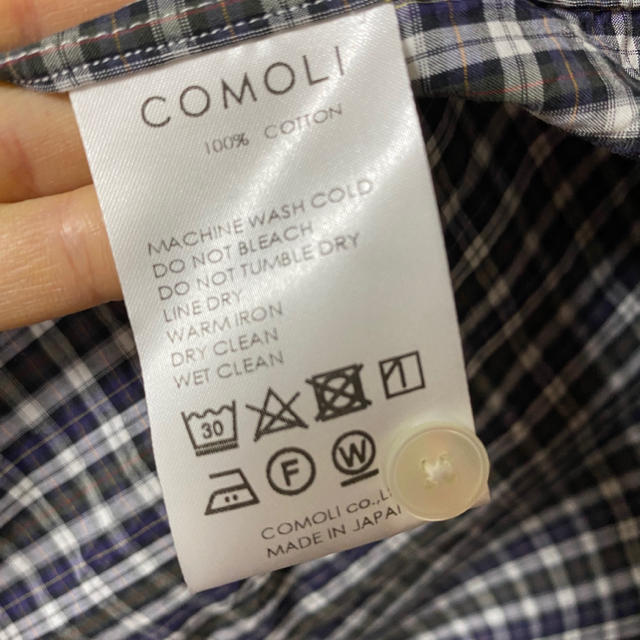 COMOLI(コモリ)のCOMOLIチェックシャツ メンズのトップス(シャツ)の商品写真