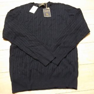 メンズビギ(MEN'S BIGI)の新品未使用　カシミヤブレンドセーター　サイズLL(ニット/セーター)