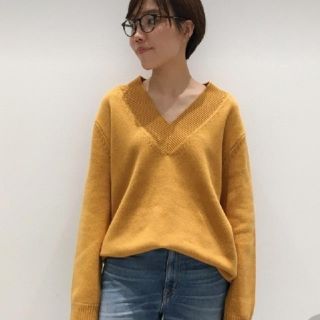 アパルトモンドゥーズィエムクラス(L'Appartement DEUXIEME CLASSE)のWOOL Cashmere V/N Knit(ニット/セーター)