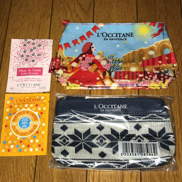 L'OCCITANE(ロクシタン)のロクシタン　ポーチセット エンタメ/ホビーのコレクション(ノベルティグッズ)の商品写真