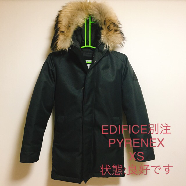 Pyrenex(ピレネックス)のピレネックス　エディフィス別注　XS ブラック メンズのジャケット/アウター(ダウンジャケット)の商品写真