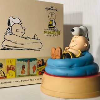 ピーナッツ(PEANUTS)のチャーリーブラウン ＆ スヌーピー  フィギュア【新品】米国ホールマーク社製(アメコミ)