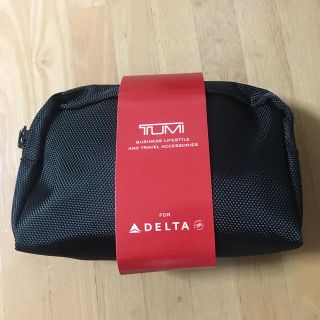 デルタ(DELTA)の新品　TUMI for DELTAポーチ&アメニティ(ポーチ)