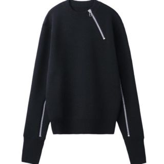 ジョンローレンスサリバン(JOHN LAWRENCE SULLIVAN)のjohnlawrencesullivan 20ss ブラック zip knit(ニット/セーター)