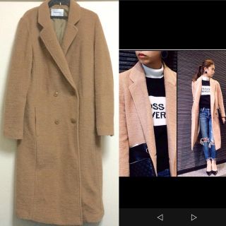 マウジー(moussy)のmoussy＊ロングチェスターコート(チェスターコート)