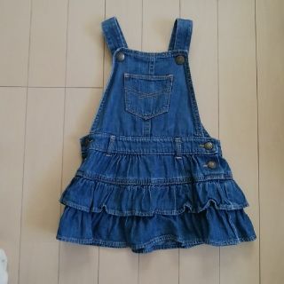 ベビーギャップ(babyGAP)のbaby GAP　デニムジャンパースカート(90センチ)(ワンピース)