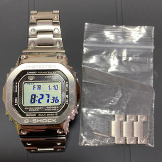 ジーショック(G-SHOCK)のG-Shock GMW-B5000 シルバー ステンレス フレメタル(腕時計(デジタル))