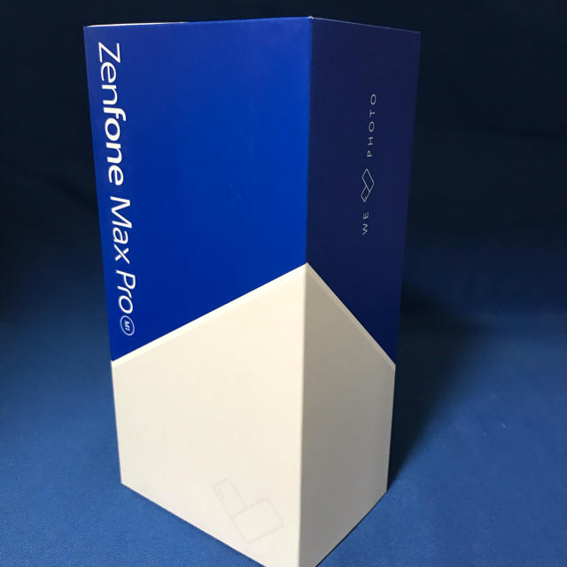 スマートフォン/携帯電話ASUS ZenFone Max Pro (M1) ZB602KL ブルー