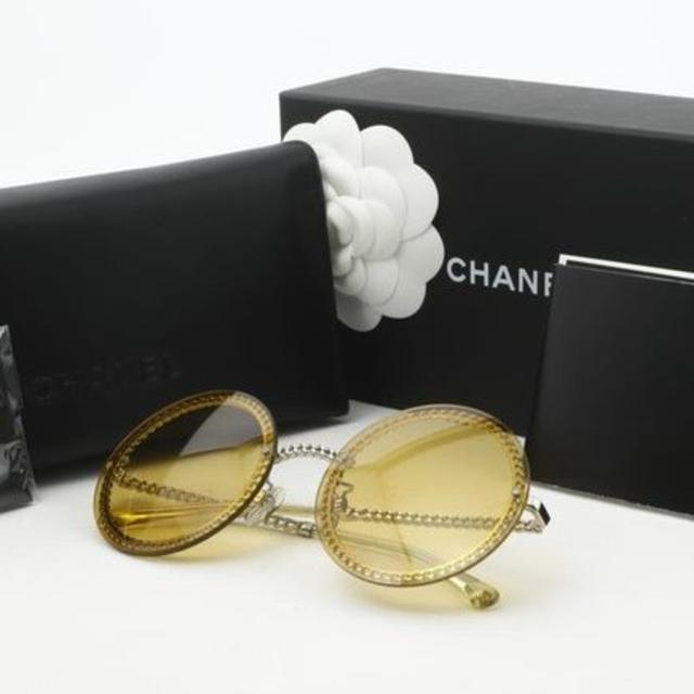 ♡お洒落すぎる 完売モデル！CHANEL ラウンド シェイプ サングラスD-9