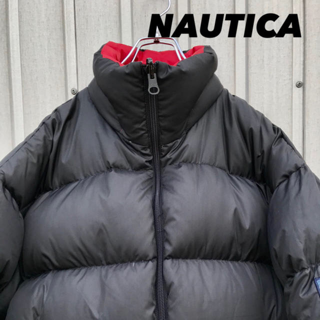 NAUTICA - ノーティカ 90s ダウン100% リバーシブル ビックシルエット ...