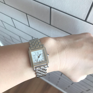ティファニー(Tiffany & Co.)のTiffany Classic square silver 時計(腕時計)